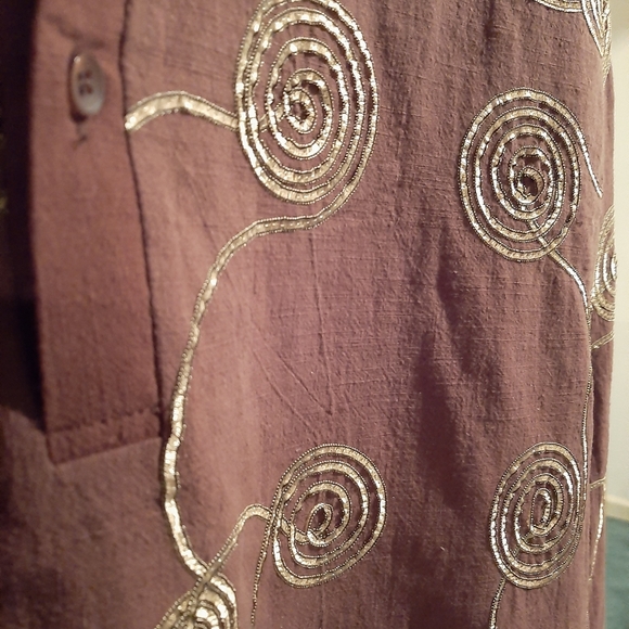 Vintage 90s embroidered shirt - Picture 2 of 4